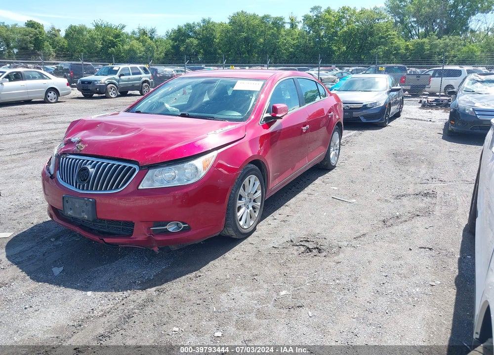 2013 BUICK LACROSSE LEATHER GROUP VIN: 1G4GC5E3XDF269126