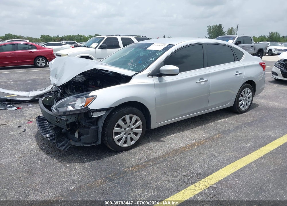 2018 NISSAN SENTRA S VIN: 3N1AB7AP2JY277908