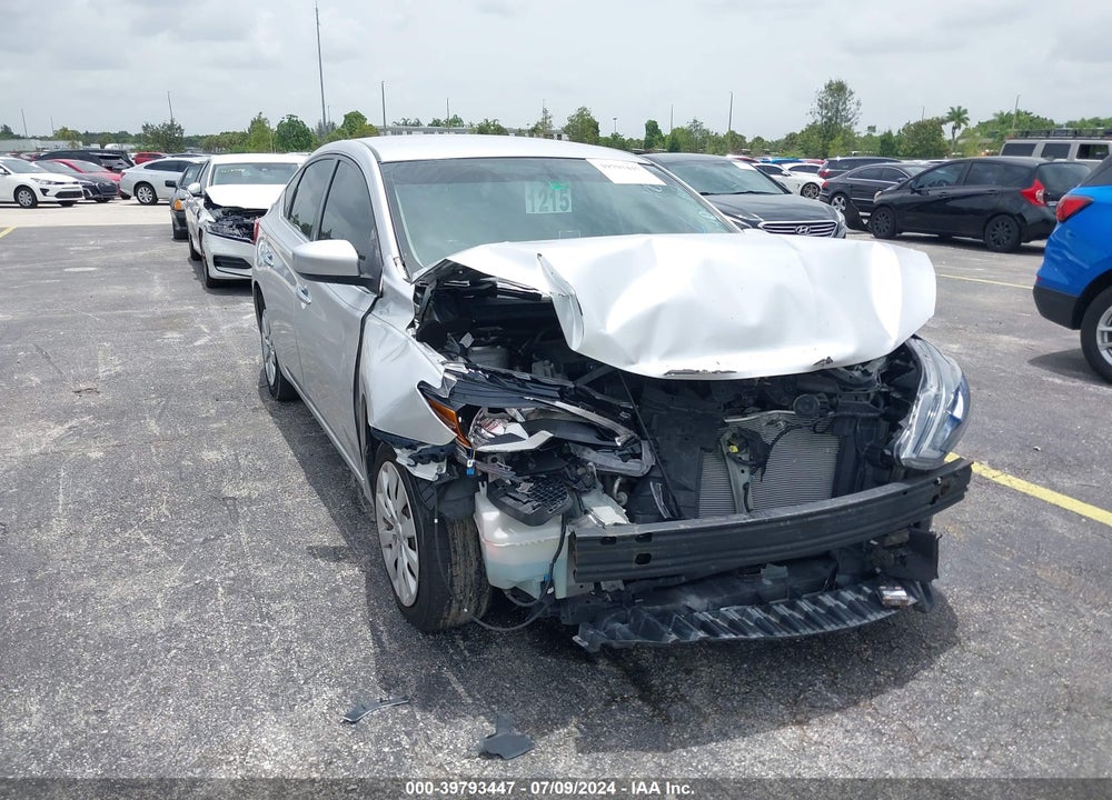 2018 NISSAN SENTRA S VIN: 3N1AB7AP2JY277908