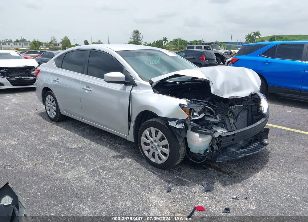 2018 NISSAN SENTRA S VIN: 3N1AB7AP2JY277908
