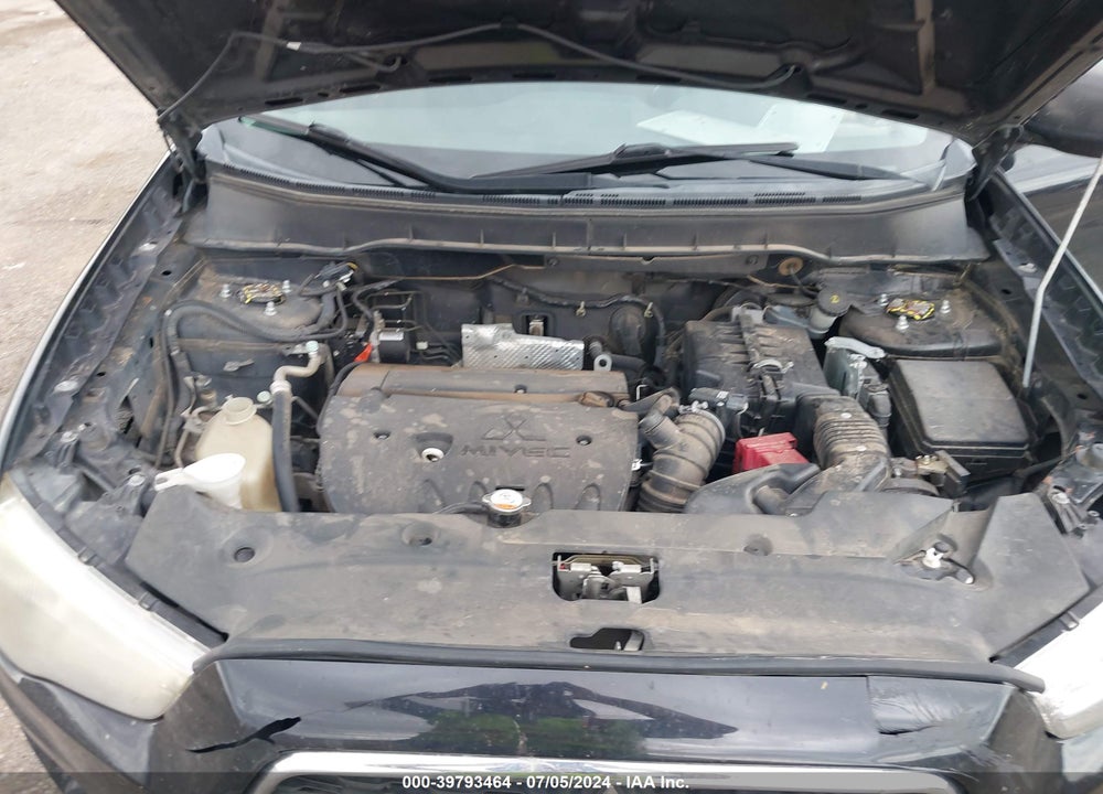 2013 MITSUBISHI OUTLANDER SPORT ES VIN: 4A4AP3AU3DE009571