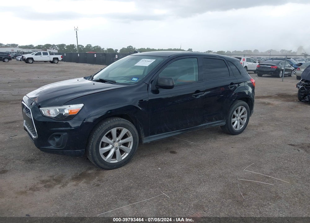 2013 MITSUBISHI OUTLANDER SPORT ES VIN: 4A4AP3AU3DE009571