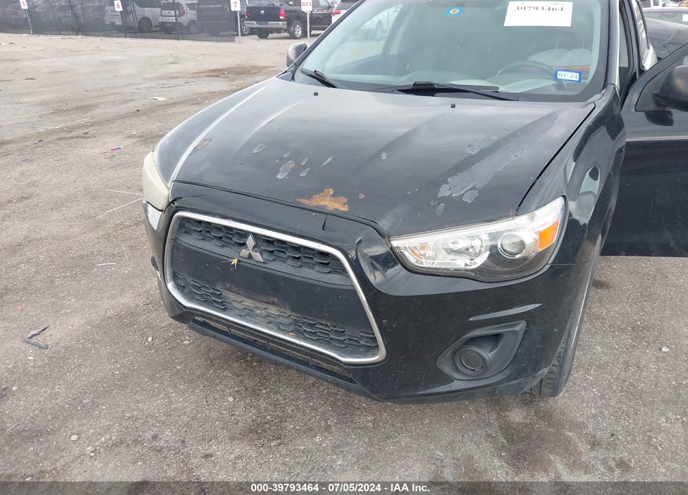 2013 MITSUBISHI OUTLANDER SPORT ES VIN: 4A4AP3AU3DE009571