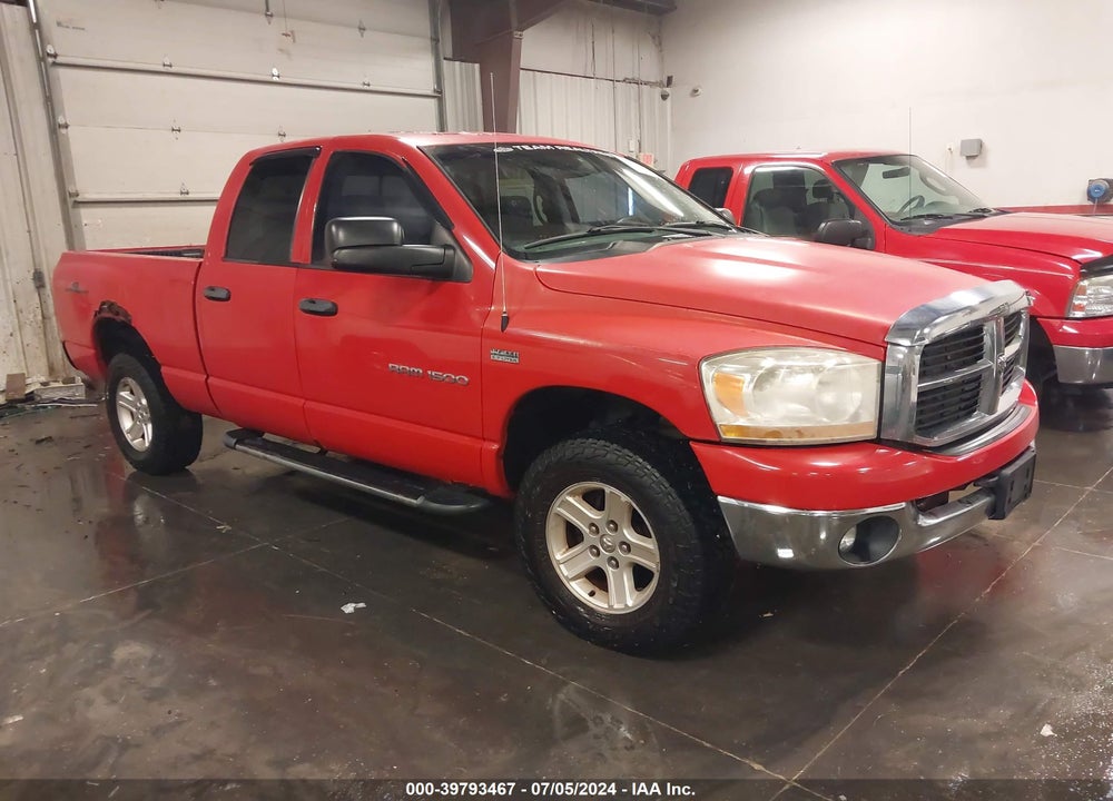 2006 DODGE RAM 1500 SLT/TRX4 OFF ROAD/SPORT VIN: 1D7HU18256S522287