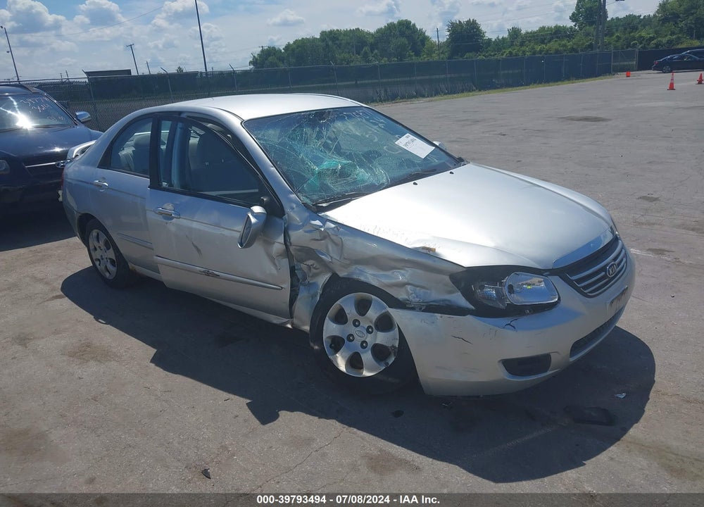 2009 KIA SPECTRA EX VIN: KNAFE221795650678