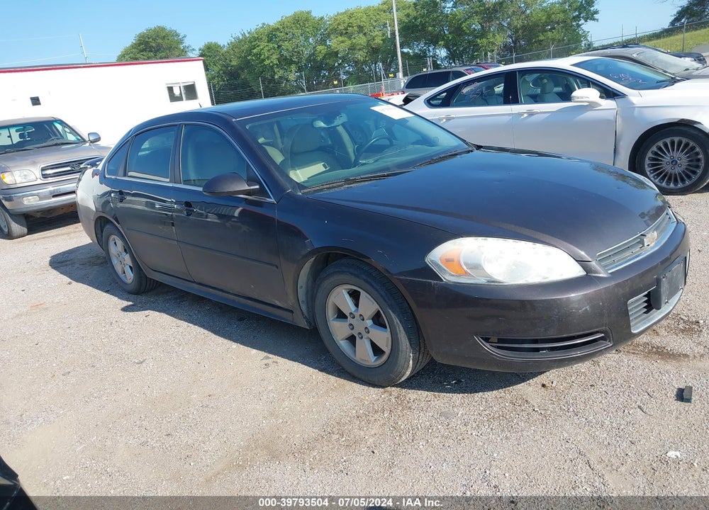 2009 CHEVROLET IMPALA LT VIN: 2G1WT57K291225889