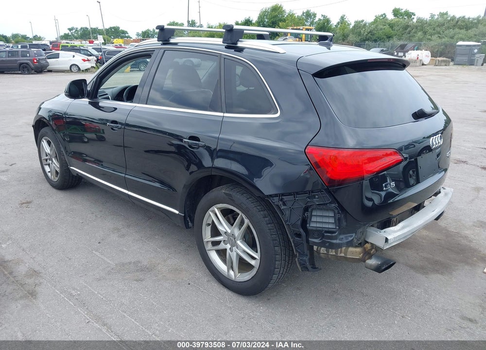 2013 AUDI Q5 2.0T PREMIUM VIN: WA1CFAFP6DA054029