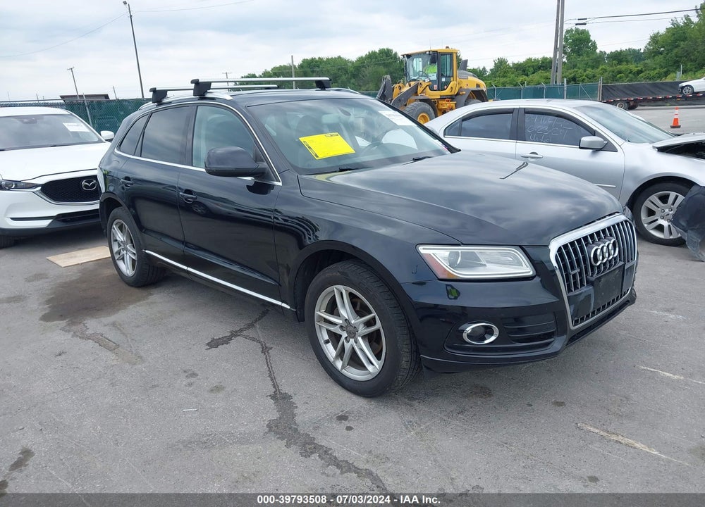 2013 AUDI Q5 2.0T PREMIUM VIN: WA1CFAFP6DA054029