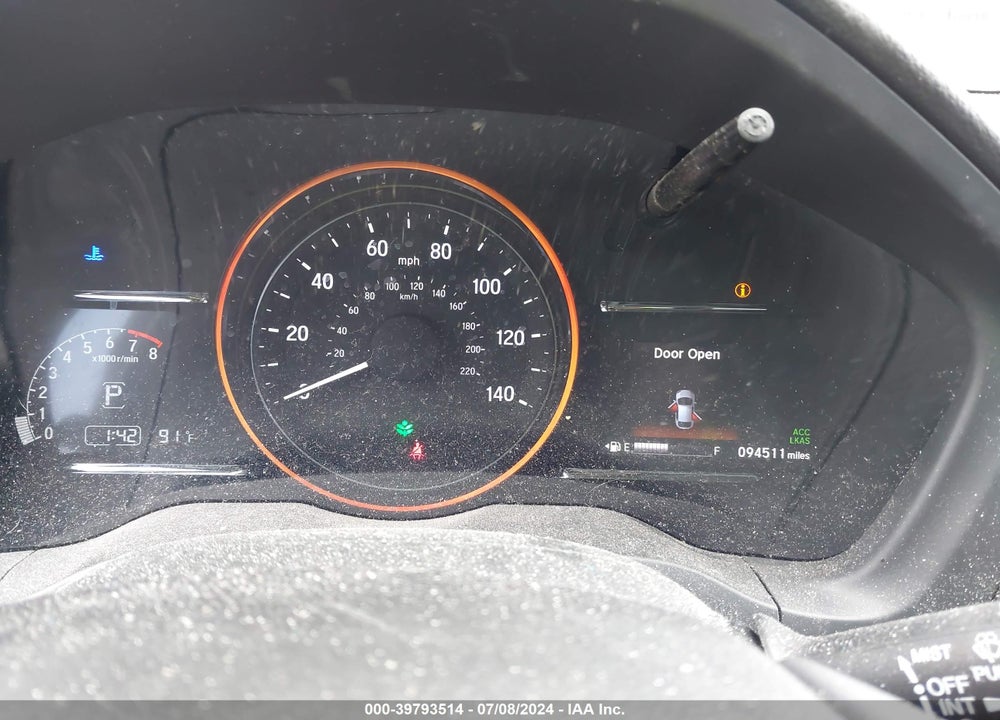 2019 HONDA HR-V TOURING VIN: 3CZRU6H98KM716933