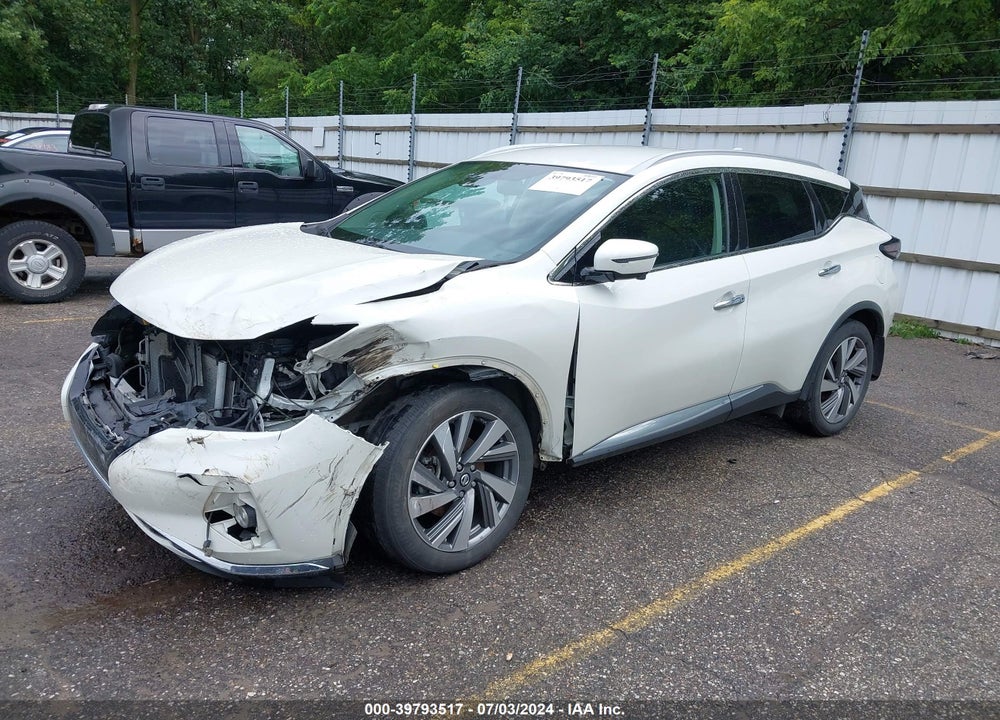 2020 NISSAN MURANO SL INTELLIGENT AWD VIN: 5N1AZ2CSXLN170016