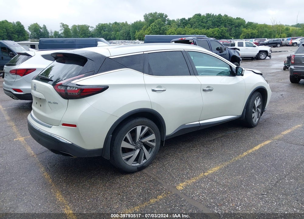 2020 NISSAN MURANO SL INTELLIGENT AWD VIN: 5N1AZ2CSXLN170016