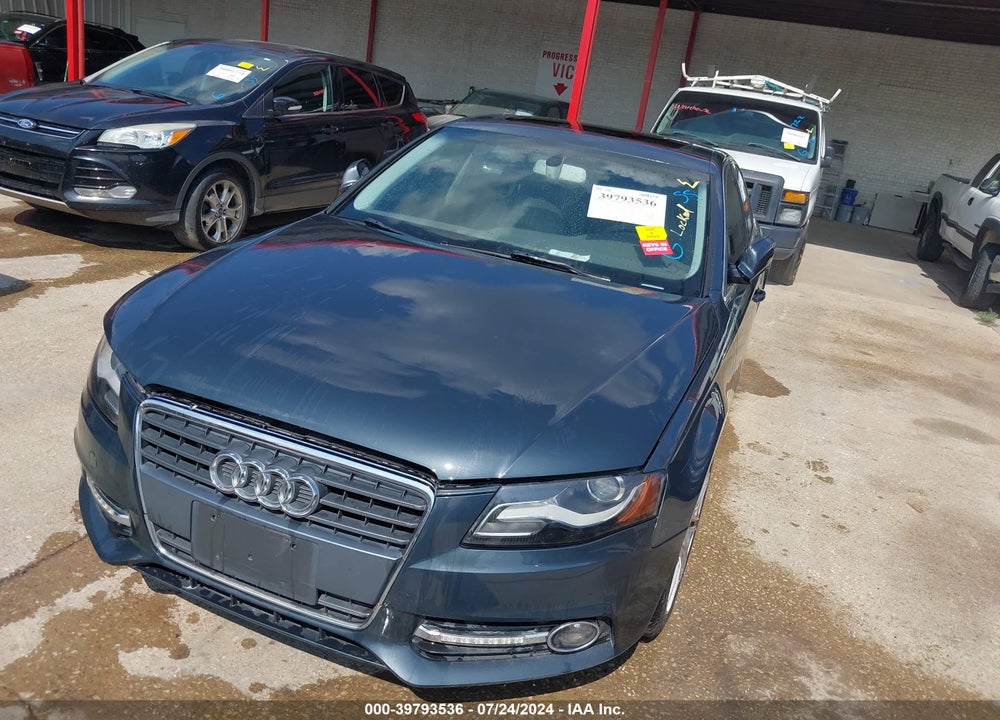2010 AUDI A4 2.0T PREMIUM VIN: WAUEFAFL8AN047970