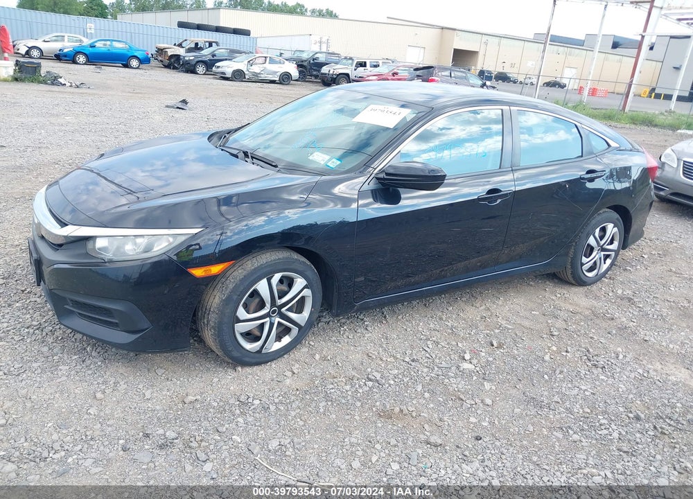 2016 HONDA CIVIC LX VIN: 19XFC2F56GE223922