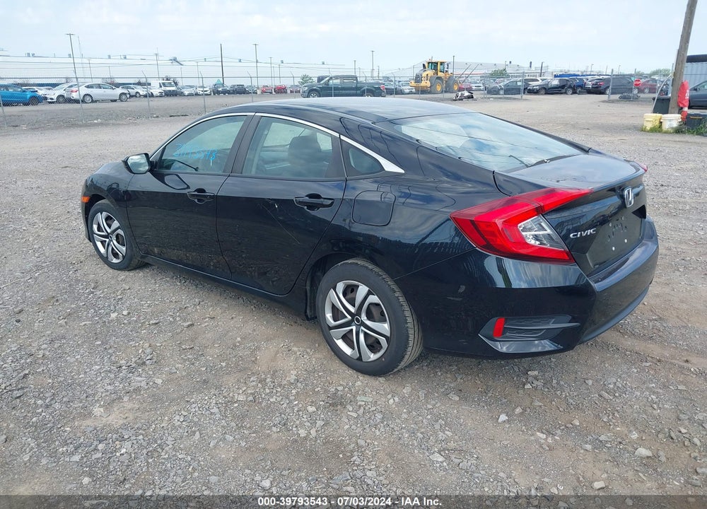 2016 HONDA CIVIC LX VIN: 19XFC2F56GE223922