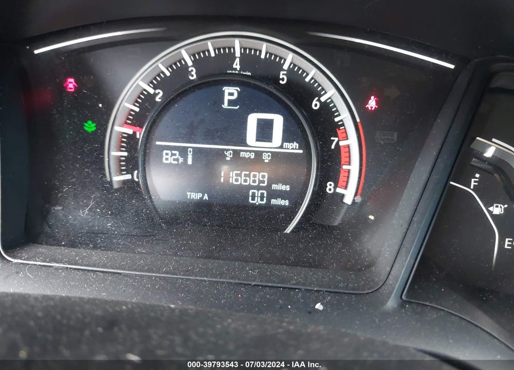 2016 HONDA CIVIC LX VIN: 19XFC2F56GE223922