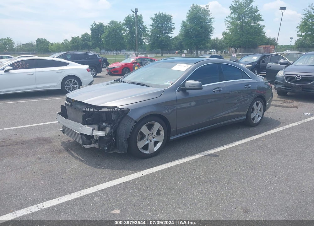2017 MERCEDES-BENZ CLA 250 VIN: WDDSJ4GB4HN433359