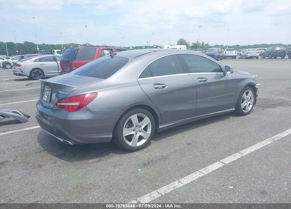 2017 MERCEDES-BENZ CLA 250 VIN: WDDSJ4GB4HN433359