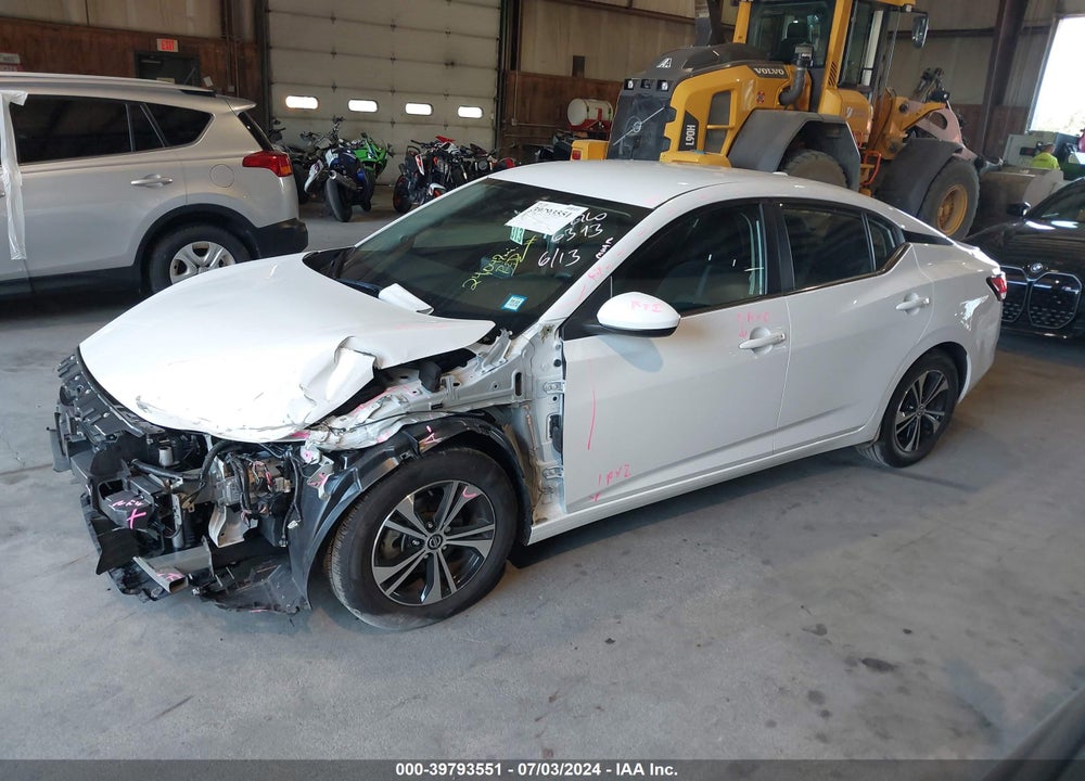 2021 NISSAN SENTRA SV XTRONIC CVT VIN: 3N1AB8CV1MY219911