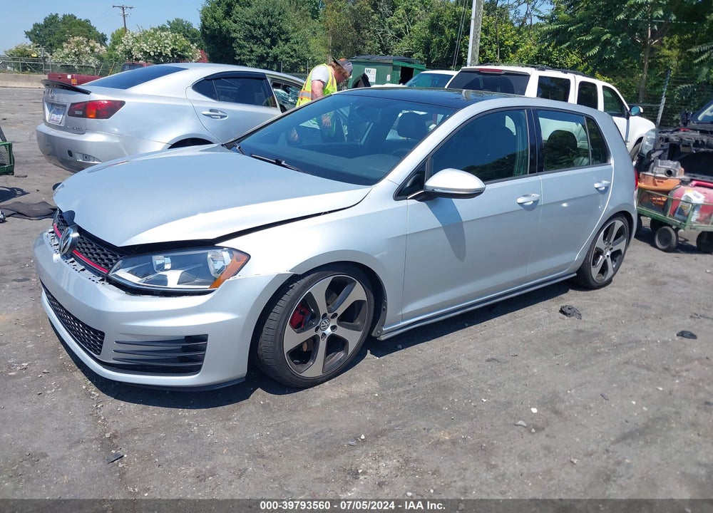 2015 VOLKSWAGEN GOLF GTI 2.0T SE 4-DOOR VIN: 3VW4T7AU7FM041876
