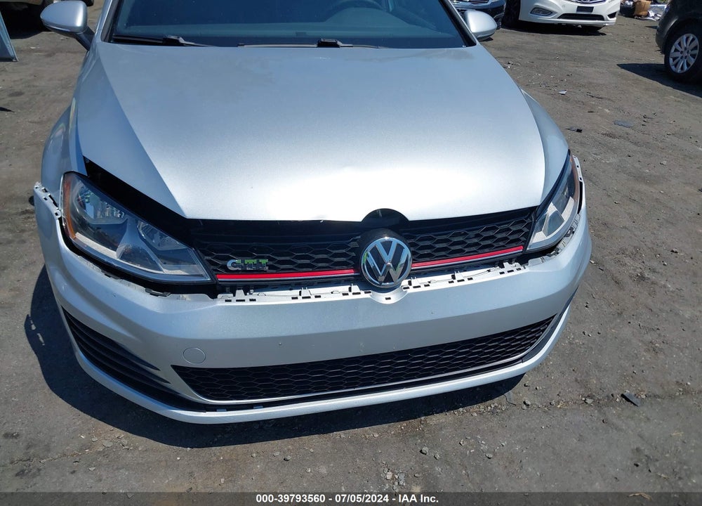 2015 VOLKSWAGEN GOLF GTI 2.0T SE 4-DOOR VIN: 3VW4T7AU7FM041876