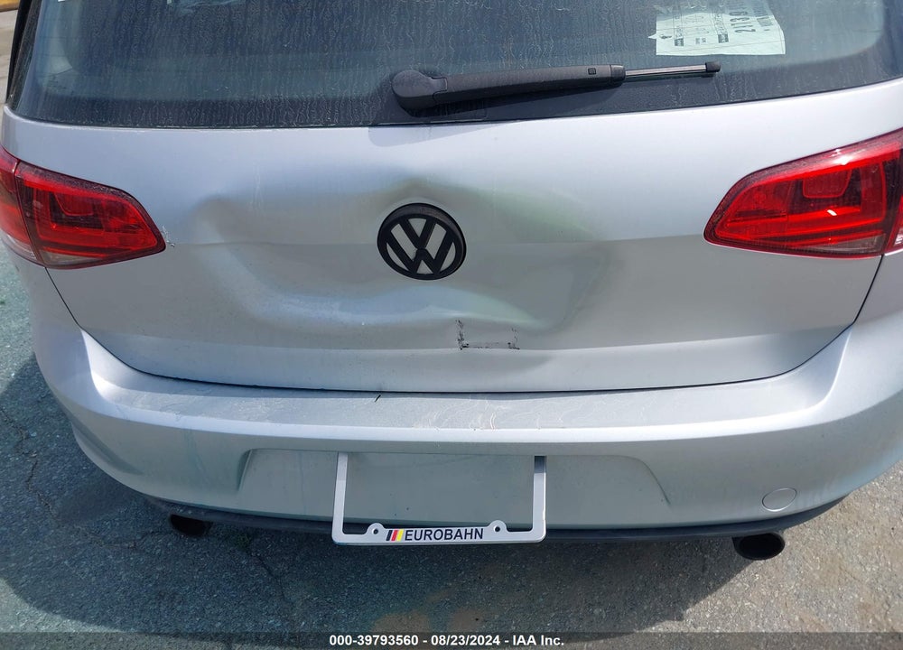 2015 VOLKSWAGEN GOLF GTI 2.0T SE 4-DOOR VIN: 3VW4T7AU7FM041876