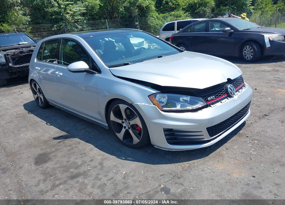 2015 VOLKSWAGEN GOLF GTI 2.0T SE 4-DOOR VIN: 3VW4T7AU7FM041876
