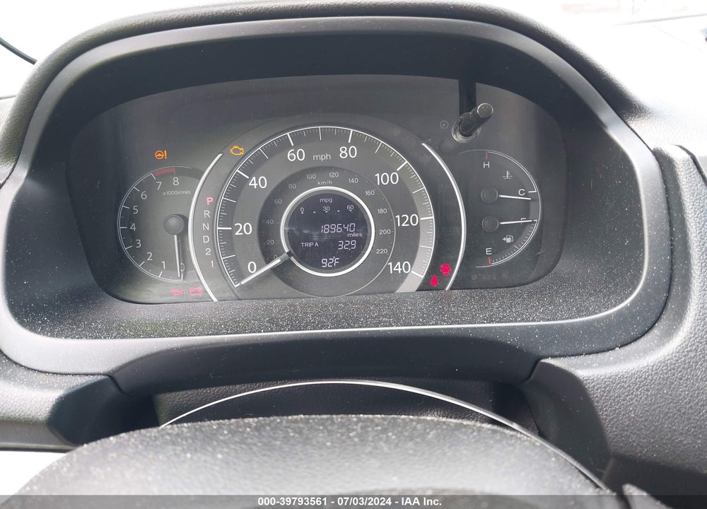 2012 HONDA CR-V EX-L VIN: JHLRM4H75CC003065
