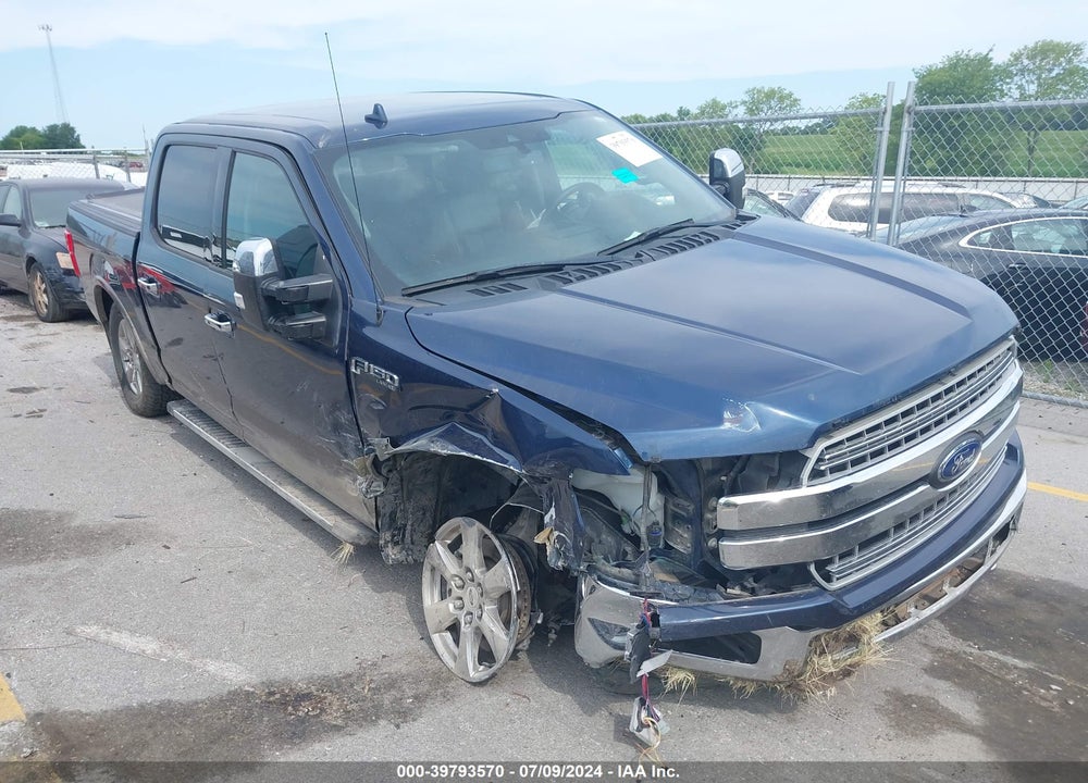 2018 FORD F-150 LARIAT VIN: 1FTEW1E55JKD99492