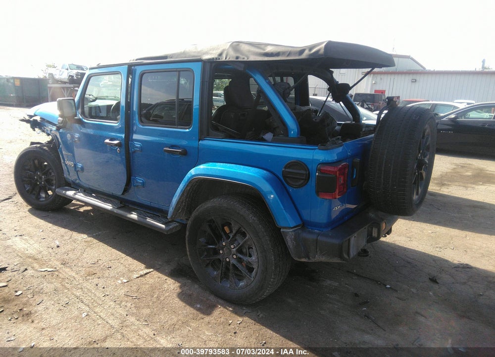2021 JEEP WRANGLER 4XE UNLIMITED SAHARA 4X4 VIN: 1C4JJXP60MW642502