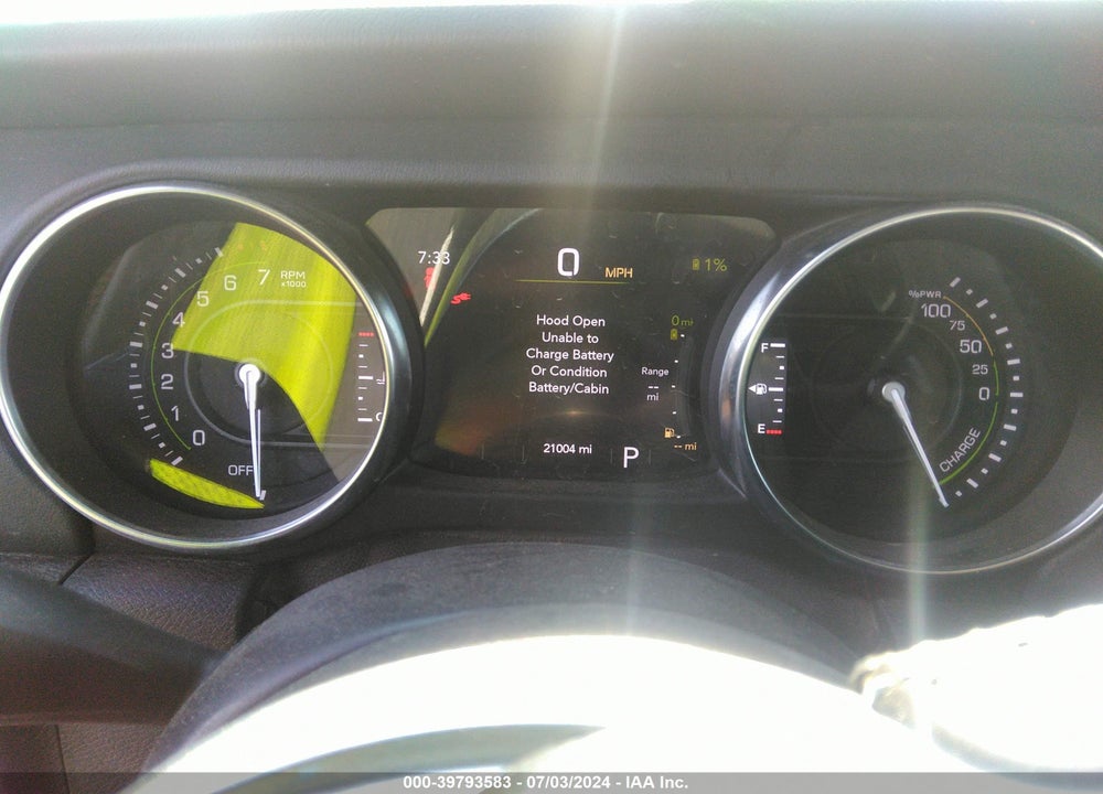 2021 JEEP WRANGLER 4XE UNLIMITED SAHARA 4X4 VIN: 1C4JJXP60MW642502