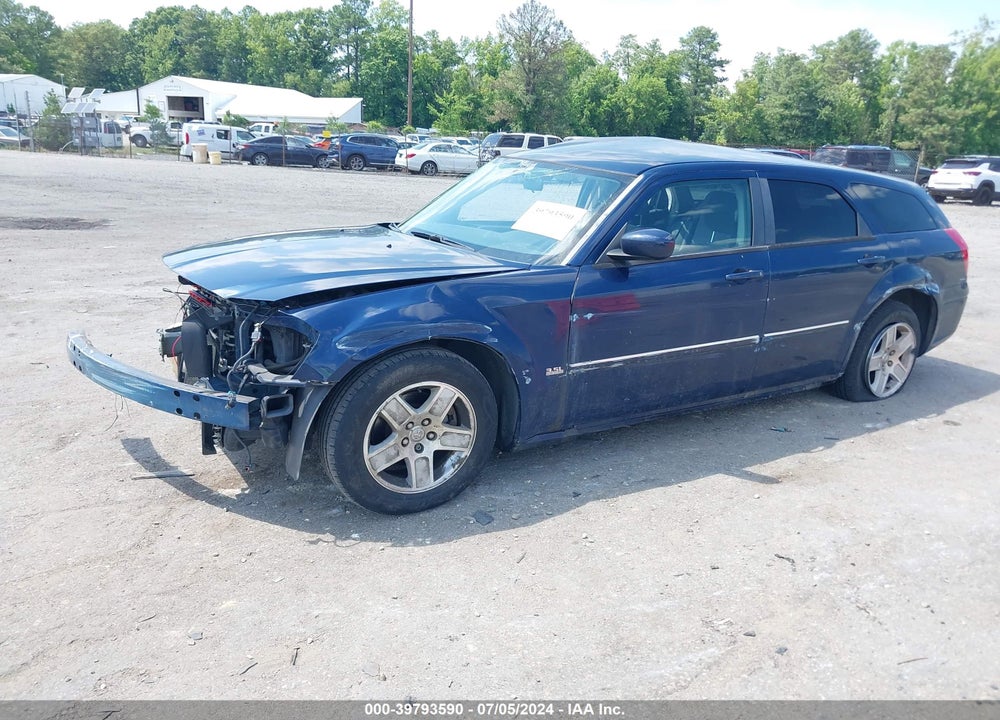 2006 DODGE MAGNUM VIN: 2D4FV47VX6H245609