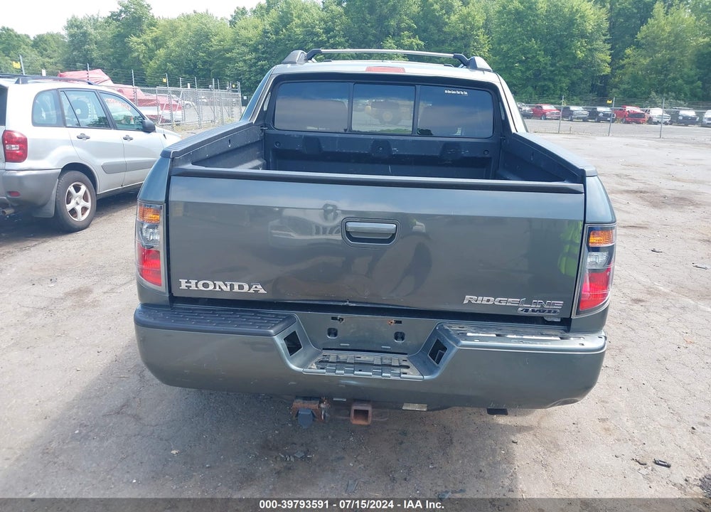 2007 HONDA RIDGELINE RTL VIN: 2HJYK16557H541410