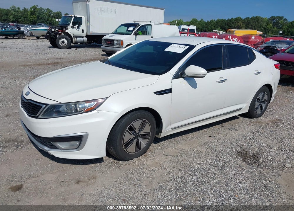 2012 KIA OPTIMA HYBRID EX VIN: KNAGM4AD7C5021881