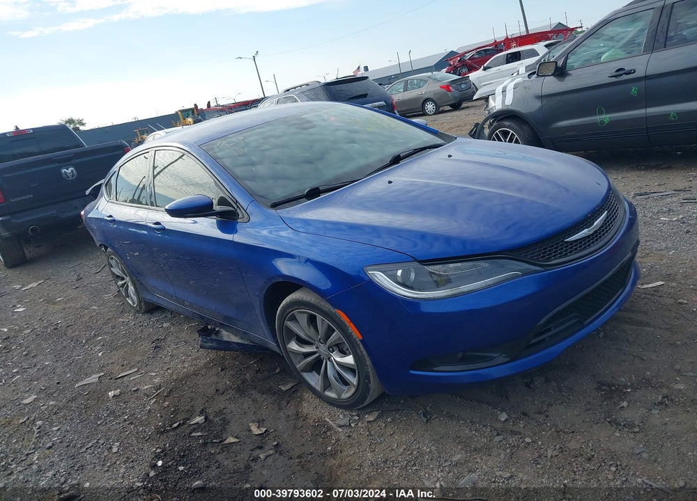 2015 CHRYSLER 200 S VIN: 1C3CCCBB7FN756400