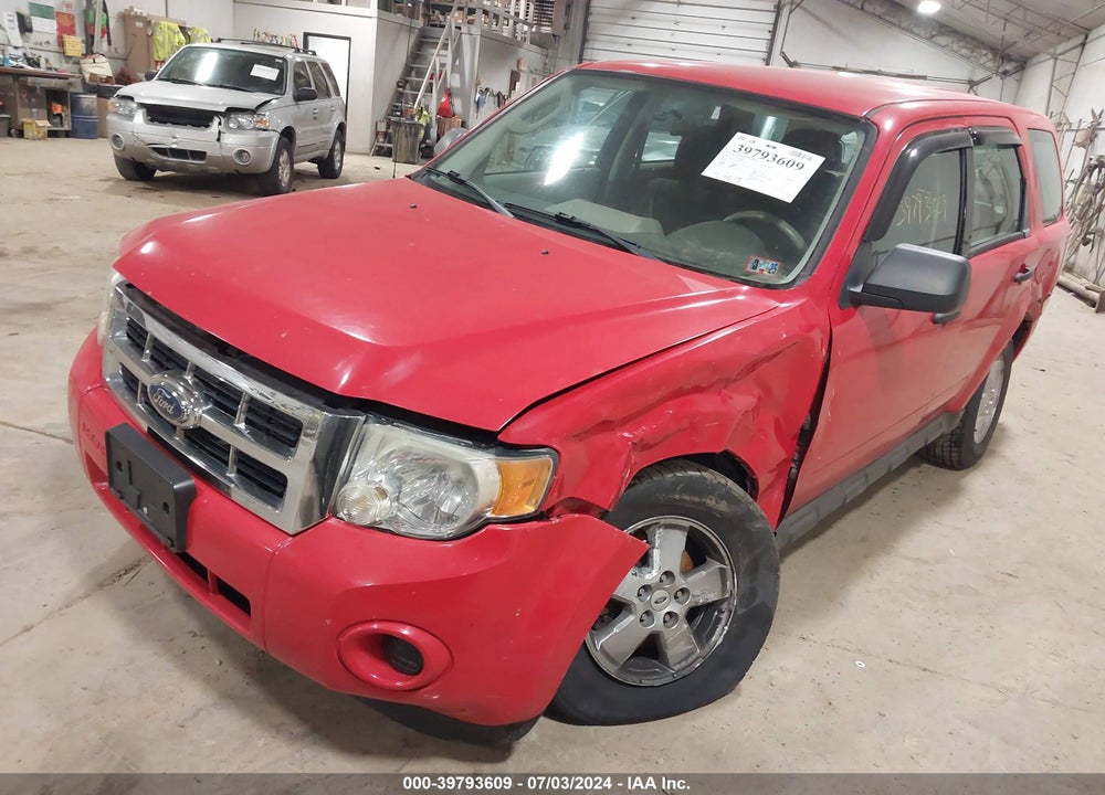 2009 FORD ESCAPE XLS VIN: 1FMCU927X9KA32788