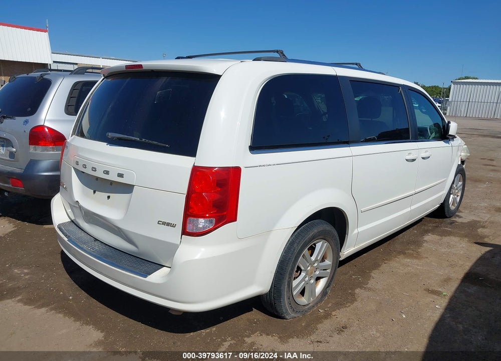 2011 DODGE GRAND CARAVAN CREW VIN: 2D4RN5DG4BR606328