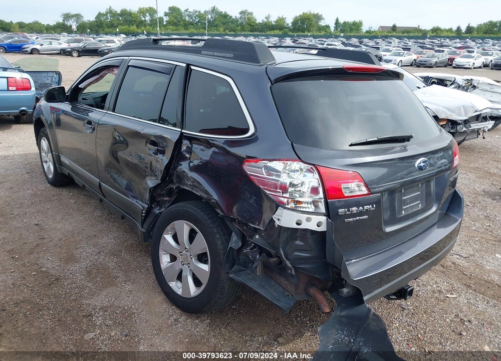 2012 SUBARU OUTBACK 2.5I PREMIUM VIN: 4S4BRCCC3C3284406