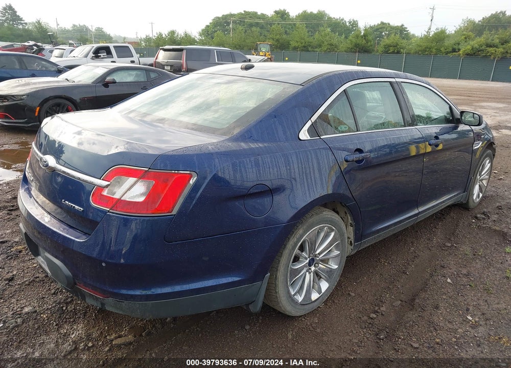 2012 FORD TAURUS LIMITED VIN: 1FAHP2FW1CG144311