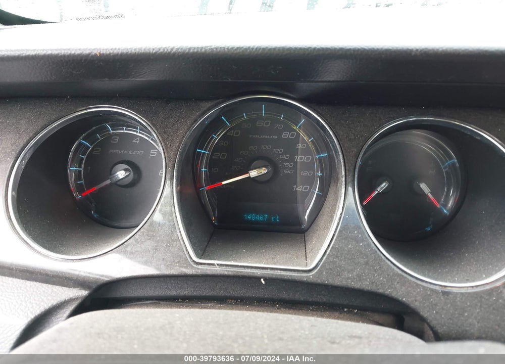 2012 FORD TAURUS LIMITED VIN: 1FAHP2FW1CG144311