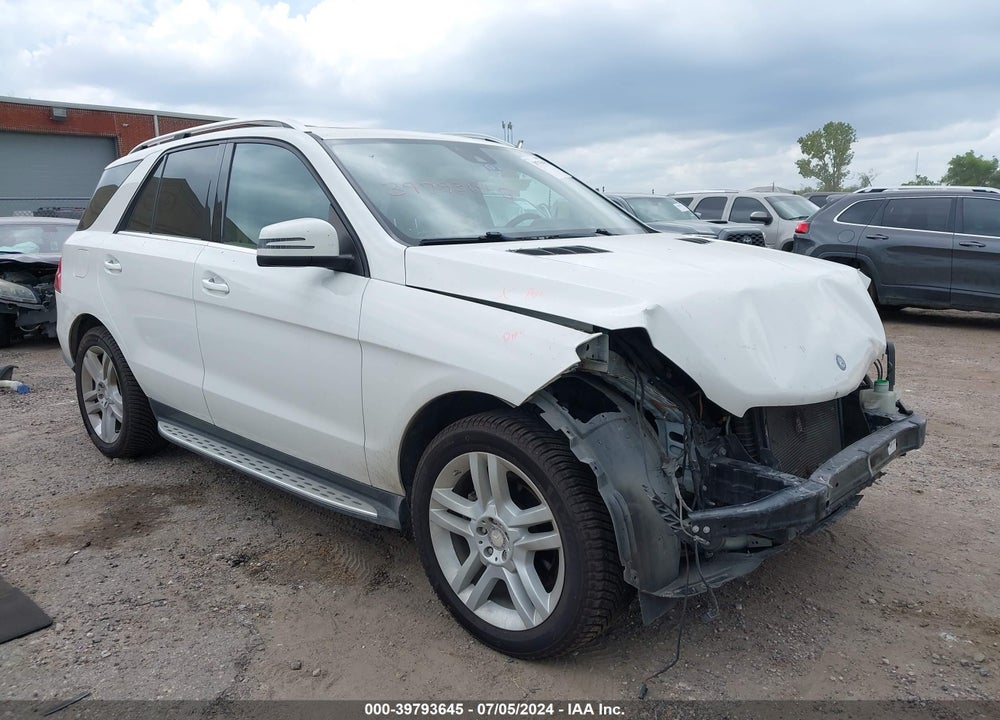 2015 MERCEDES-BENZ ML 350 VIN: 4JGDA5JB3FA602806