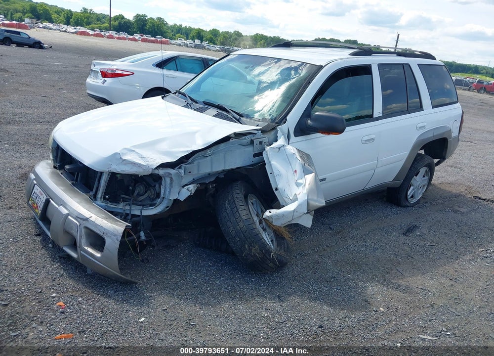 2002 CHEVROLET TRAILBLAZER LTZ VIN: 1GNDT13S922265199