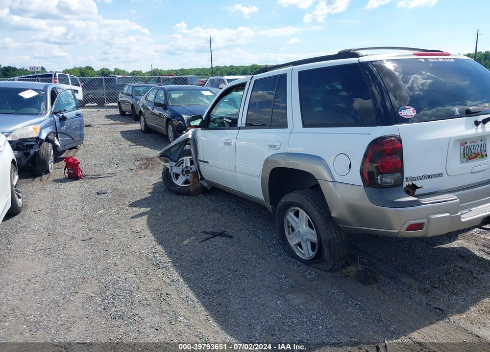 2002 CHEVROLET TRAILBLAZER LTZ VIN: 1GNDT13S922265199
