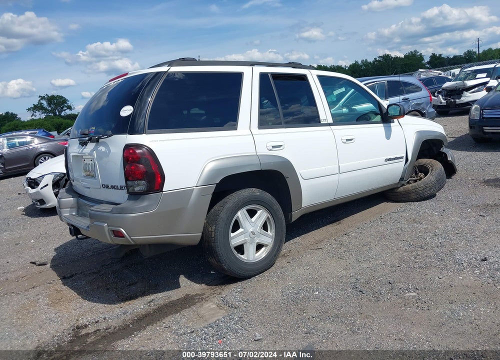 2002 CHEVROLET TRAILBLAZER LTZ VIN: 1GNDT13S922265199