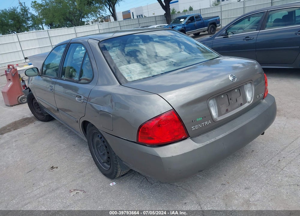 2005 NISSAN SENTRA 1.8S VIN: 3N1CB51D15L461601
