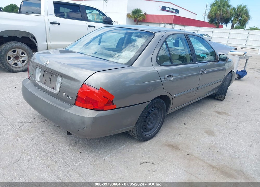2005 NISSAN SENTRA 1.8S VIN: 3N1CB51D15L461601