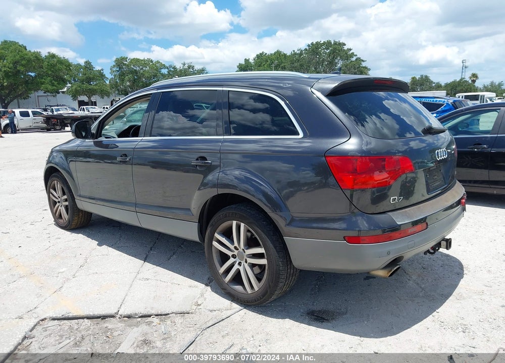 2007 AUDI Q7 4.2 PREMIUM VIN: WA1BV74L77D037938