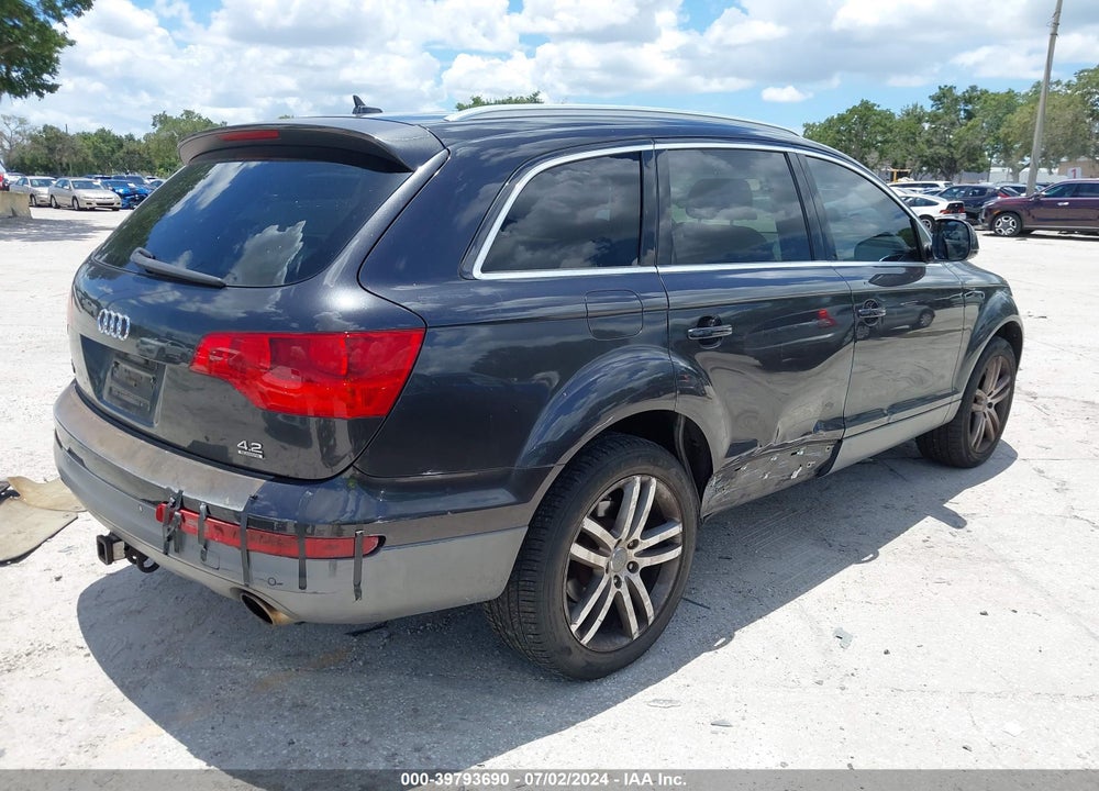 2007 AUDI Q7 4.2 PREMIUM VIN: WA1BV74L77D037938