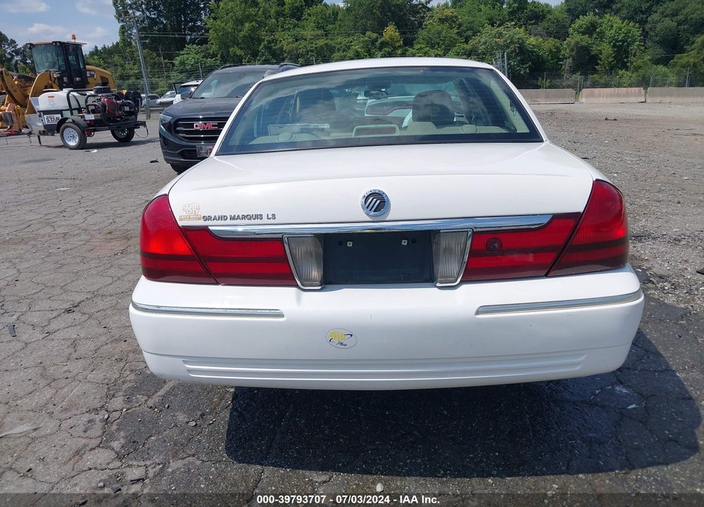 2004 MERCURY GRAND MARQUIS LS VIN: 2MEHM75W84X694598