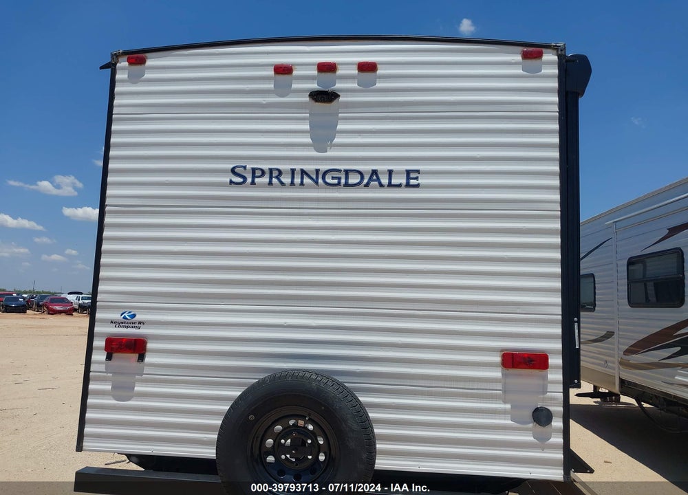 2020 KEYSTONE SPRINGDALE VIN: 4YDT28022M3102814