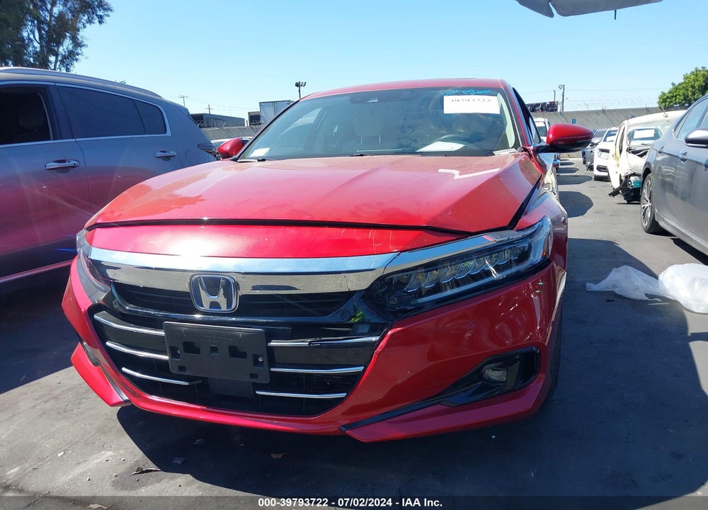2022 HONDA ACCORD HYBRID TOURING VIN: 1HGCV3F99NA030428